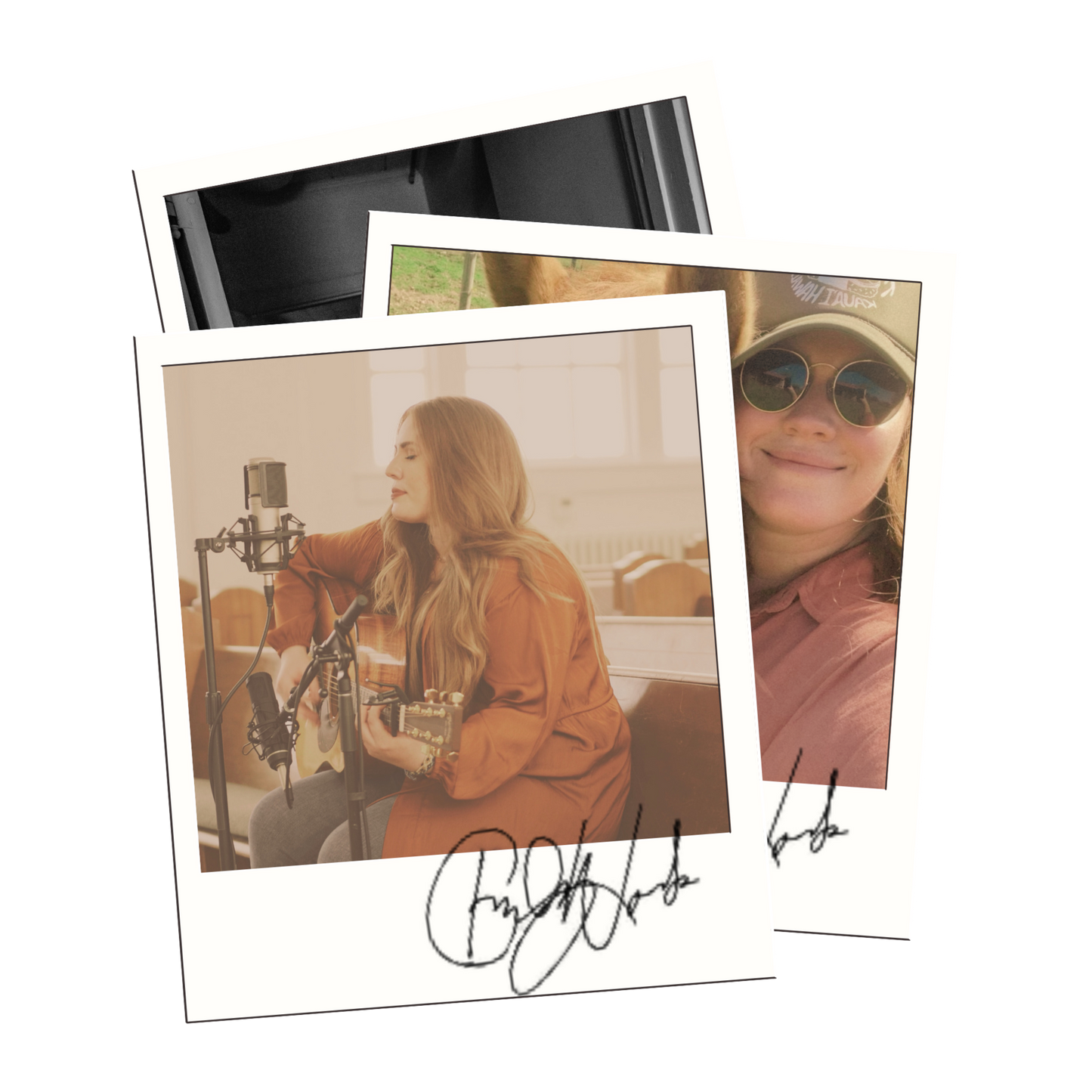 Signed Polaroid