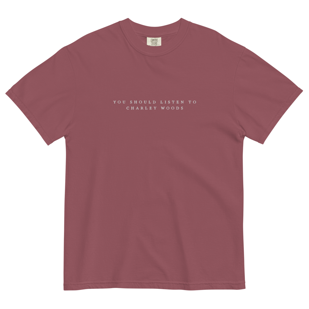 Embroidered Persuasion T-Shirt