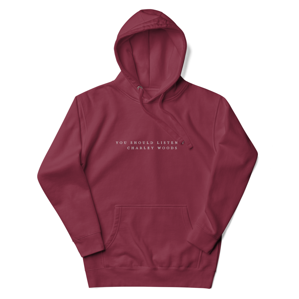 Embroidered Persuasion Hoodie
