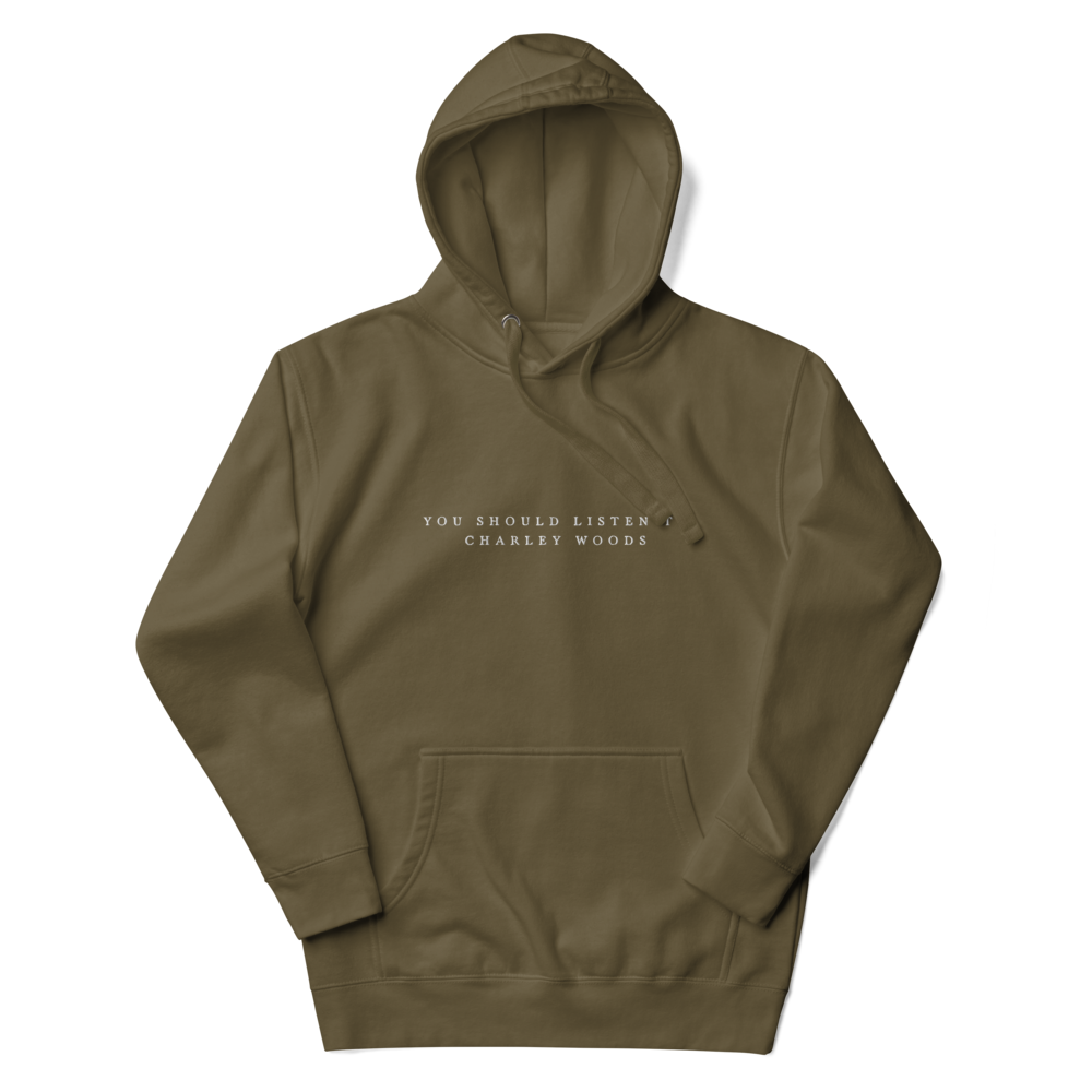 Embroidered Persuasion Hoodie